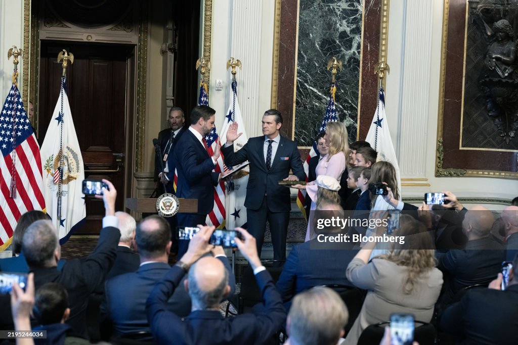 Pete Hegseth Sworn In As Defense Secretary