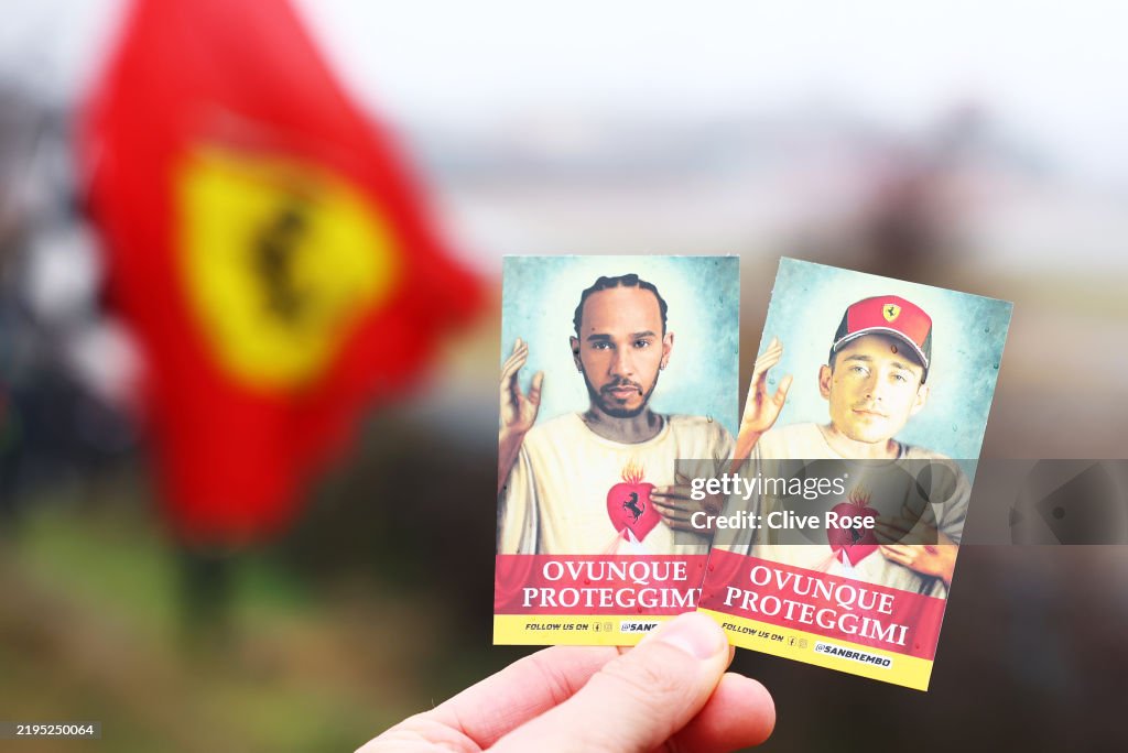 Lewis Hamilton tests for Ferrari