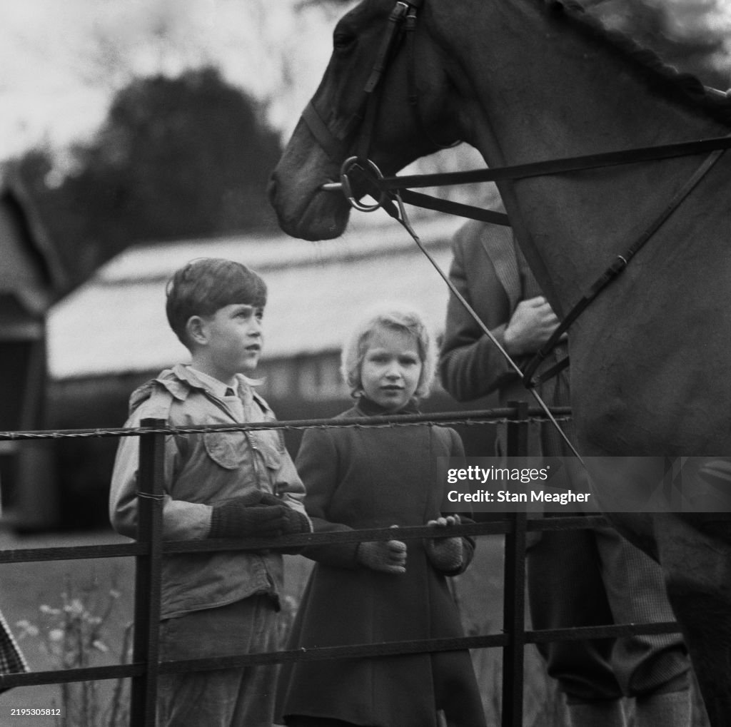 Prince Charles, Princess Anne, 1957