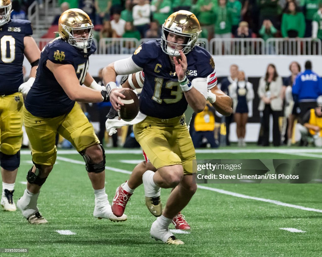 2025 CFP National Championship Presented by AT&T- Ohio State v Notre Dame