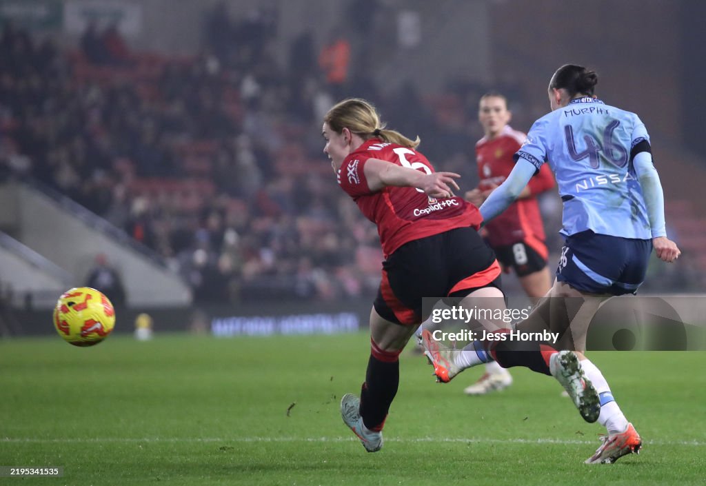 Manchester United v Manchester City - Subway Women's League Cup