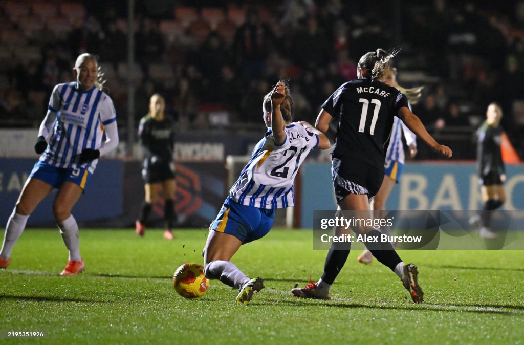 Brighton & Hove Albion v Arsenal - Subway Women's League Cup