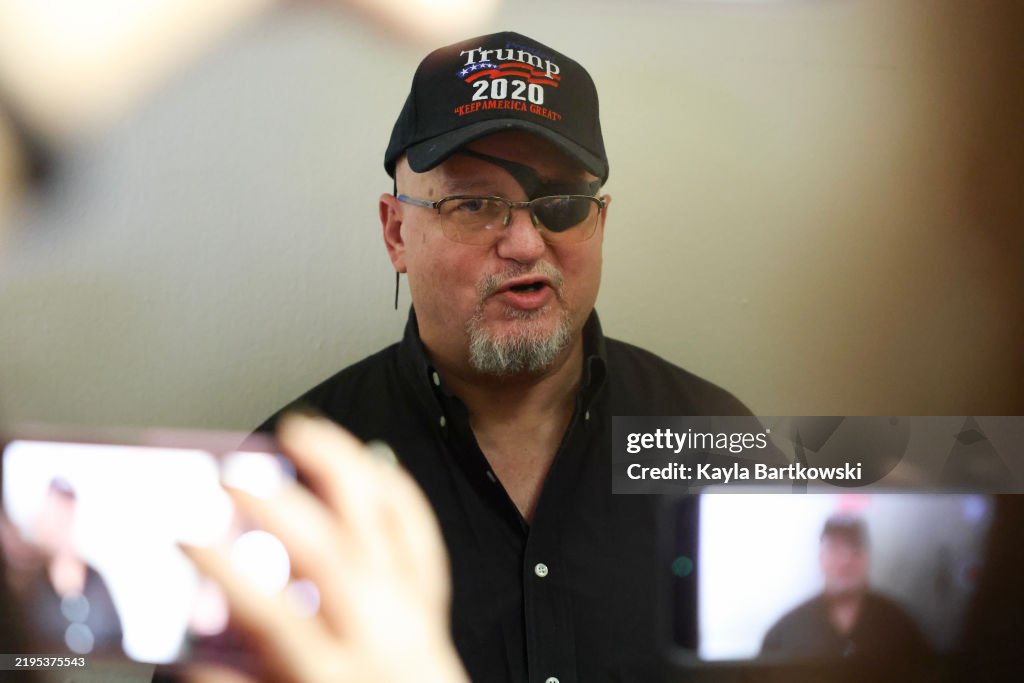 Oath Keepers Founder Stewart Rhodes And Prominent 20202 Election Denier Ivan Raiklin On Capitol Hill