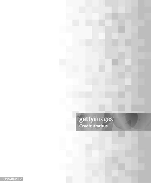 pixeled fade grau - verblichen stock-grafiken, -clipart, -cartoons und -symbole