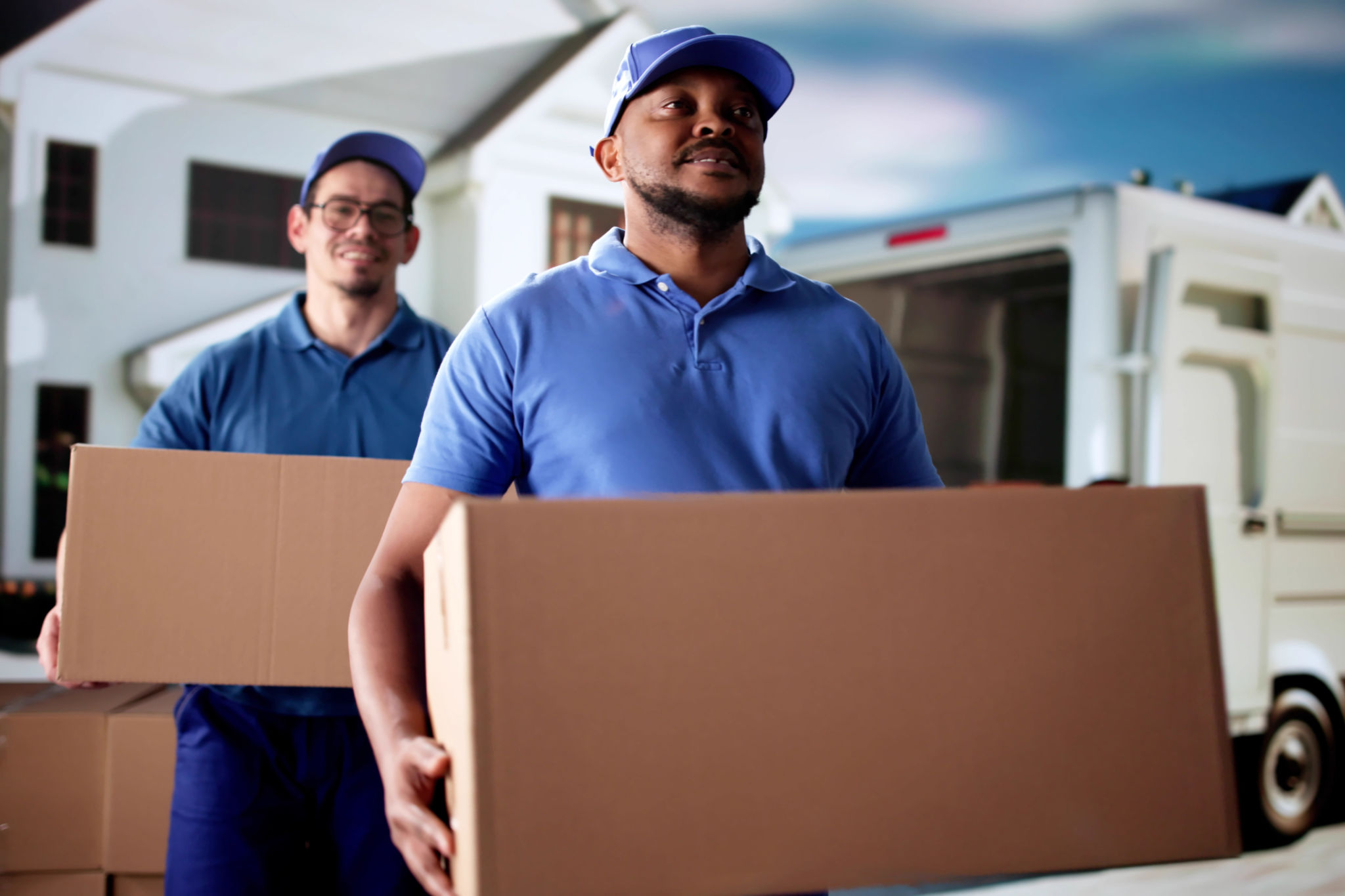 movers carrying boxes
