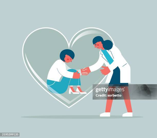illustrations, cliparts, dessins animés et icônes de santé mentale - jeunes femmes - abus de stupéfiants