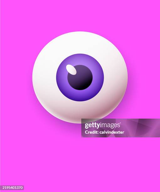 eye poster design - abstract eye stock illustrations