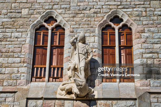 casa de los botines in león, spain - leon fotografías e imágenes de stock