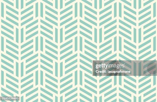 stockillustraties, clipart, cartoons en iconen met seamless geometric vector pattern - pattern