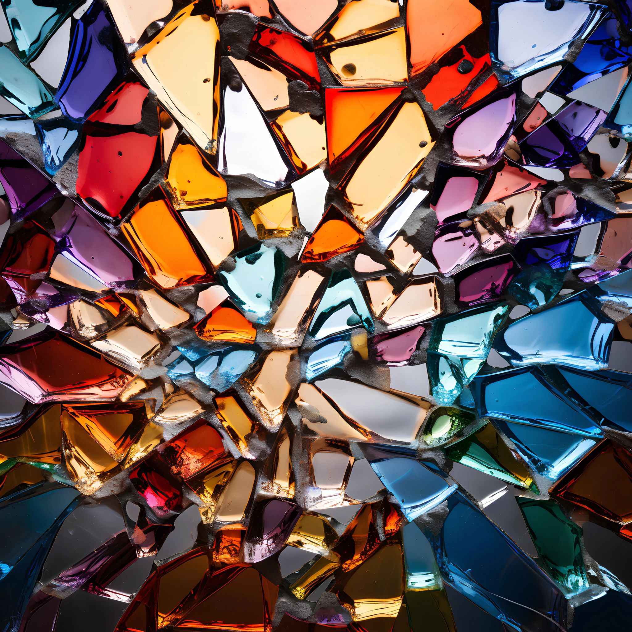 modern stained glass