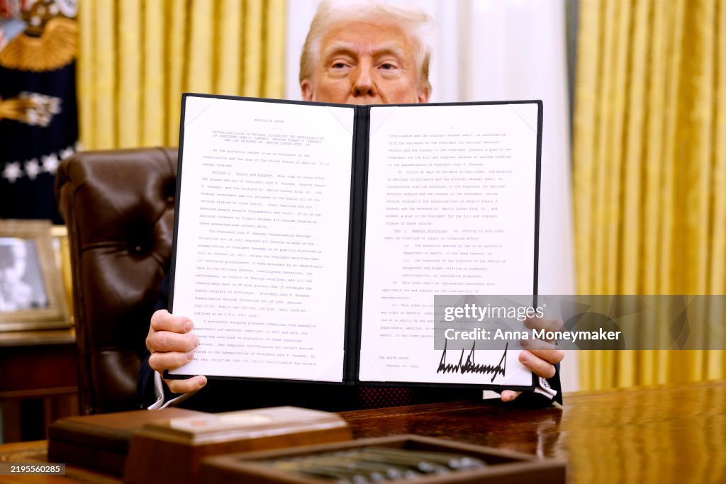President Donald Trump Signs More Executive Orders