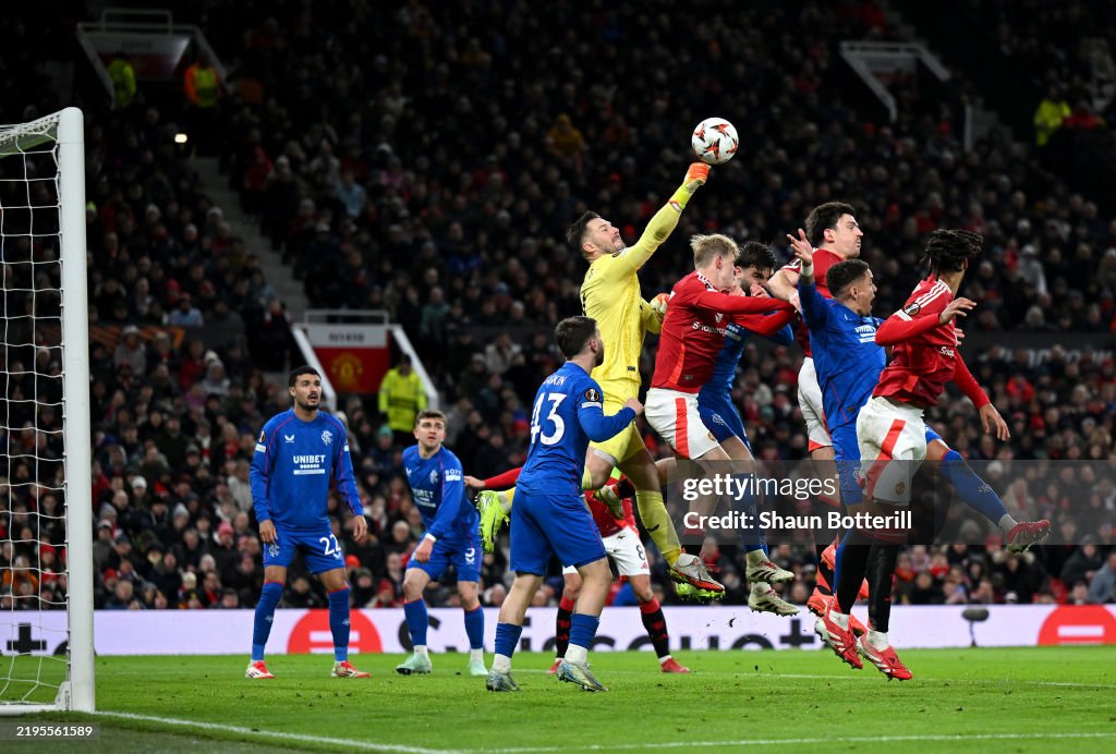 Manchester United v Rangers FC - UEFA Europa League 2024/25 League Phase MD7