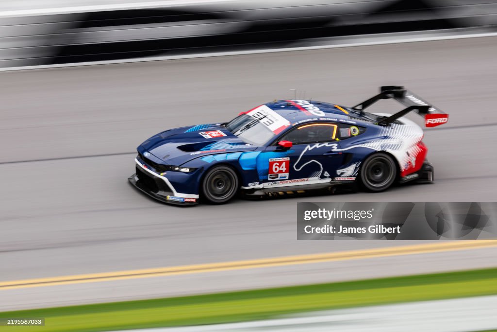 Ford Rollex The Ford Multimatic Motorsports Ford Mustang GT3 of Mike... News Photo ...