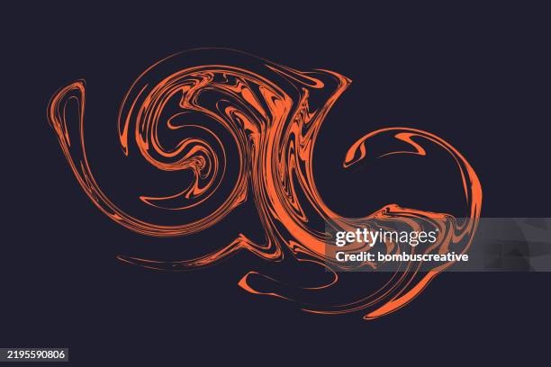 abstract liquid background - electromagnetic spectrum stock illustrations