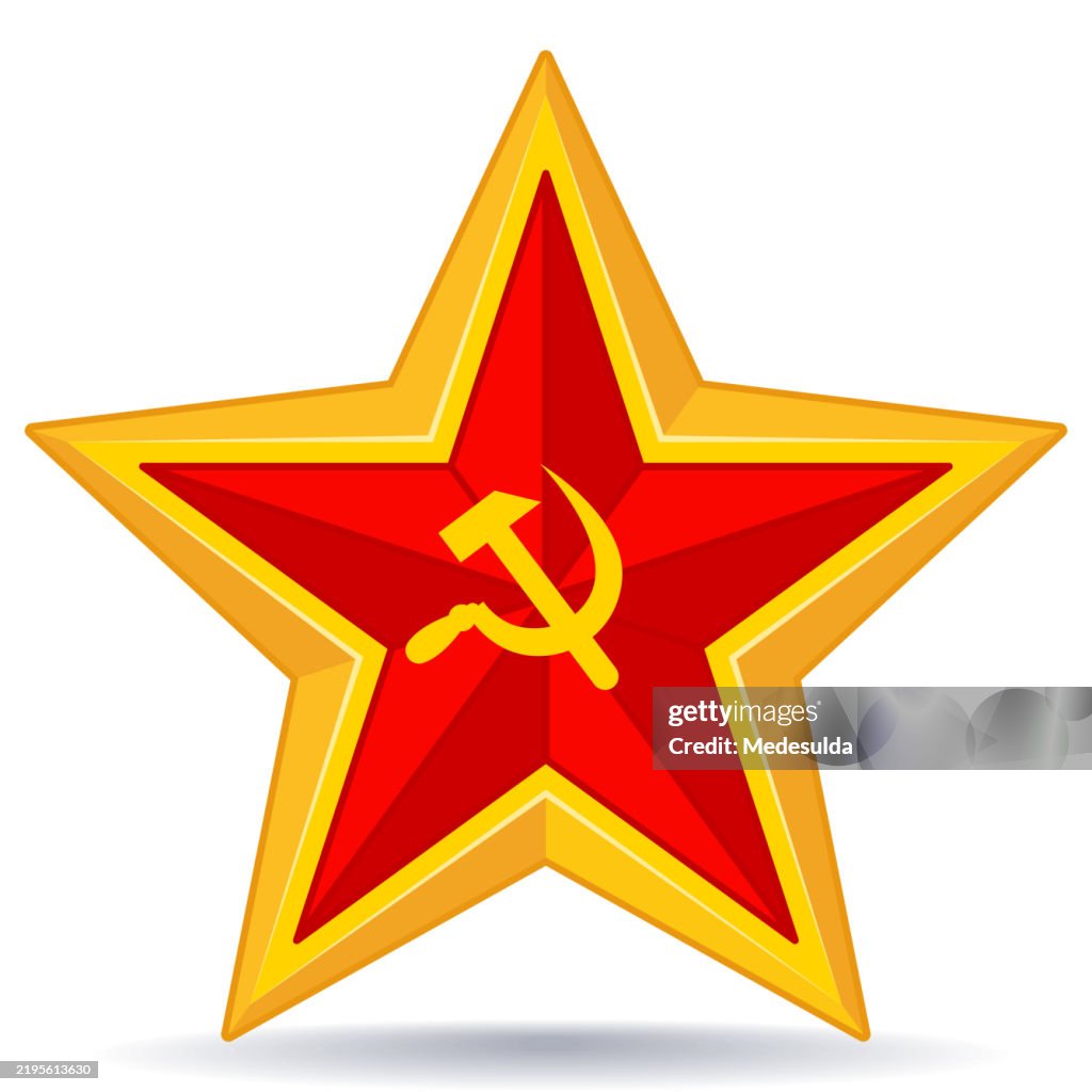 Sickle Hammer Red Star