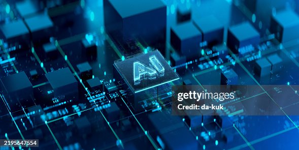 Artificial Intelligence and neural engine core. AI network concept futuristic background. AI evolution and productivity. Futuristic AI icon in world of technological progress and innovation Artificial Intelligence and neural engine core. AI network concept futuristic background. AI evolution and productivity. Futuristic AI icon in world of technological progress and innovation