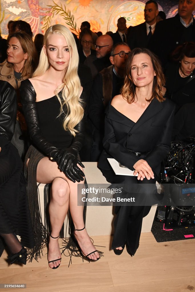 Christian Dior: Front Row - Paris Fashion Week - Haute Couture Spring-Summer 2025