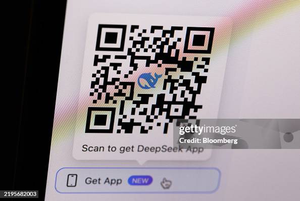 Deepseek Code Android A QR code for the DeepSeek artificial intelligence mobile app,... News ...