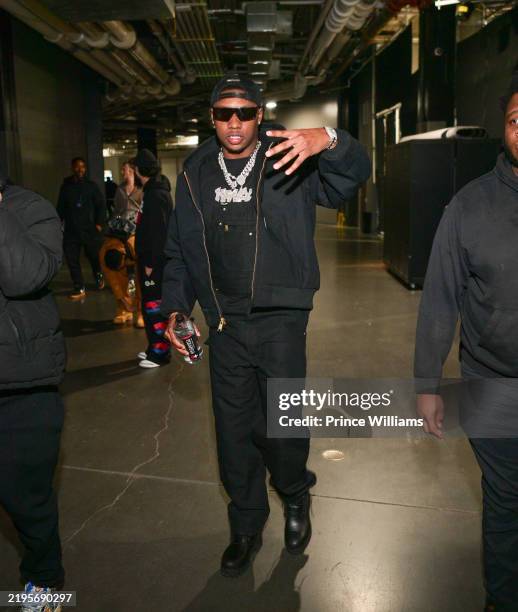 Rob49 Rapper Sisters Rapper Rob49 backstage during DaBaby & Friends - Billion Dollar Baby ...