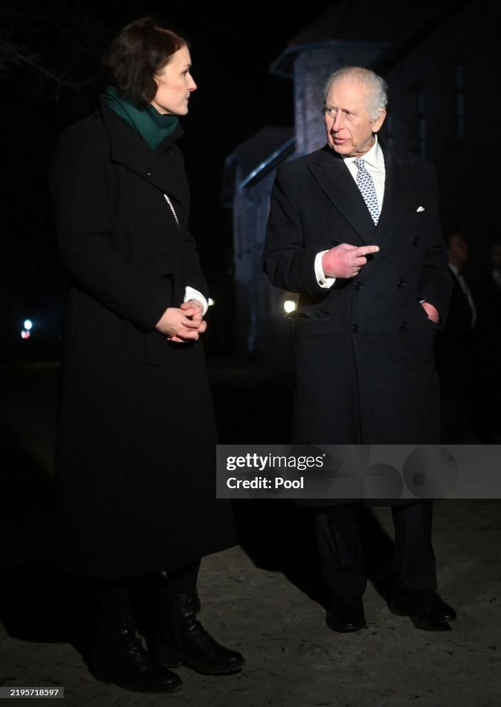 King Charles III Visits Poland And Attends Commemorations Marking The 80th Anniversary Of The Liberation Of Auschwitz