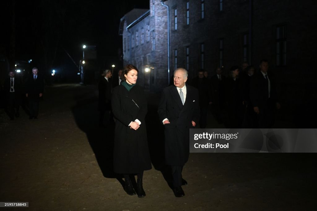 King Charles III Visits Poland And Attends Commemorations Marking The 80th Anniversary Of The Liberation Of Auschwitz