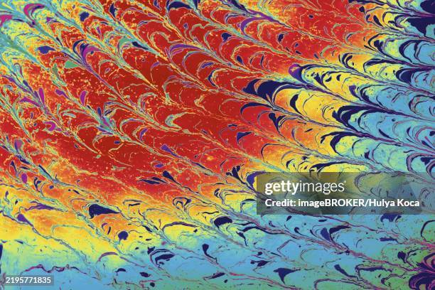 ebru marble conch effect surface pattern design for print - conch stock illustrations