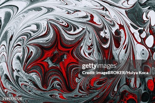 Ebru marble conch effect surface pattern design for print Ebru marble conch effect surface pattern design for print