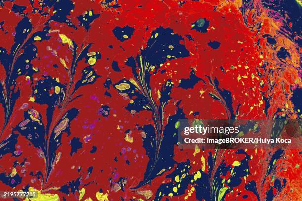 abstract marbling floral pattern for fabric, tile design. background texture - marble tile stock illustrations
