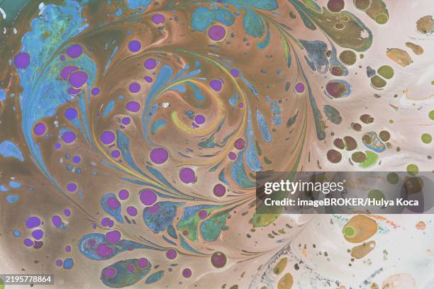 abstract marbling floral pattern for fabric, tile design. background texture - marble tile stock illustrations