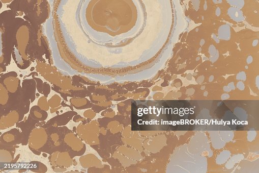 Ebru marble conch effect surface pattern design for print Ebru marble conch effect surface pattern design for print