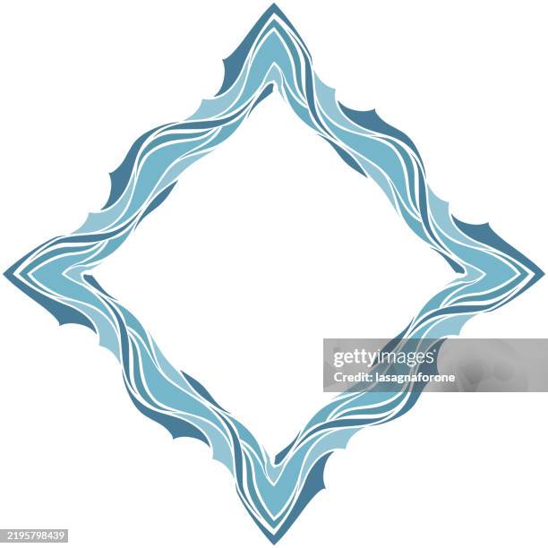 Water Frame Pattern Border Frame High-Res Vector Graphic - Getty Images