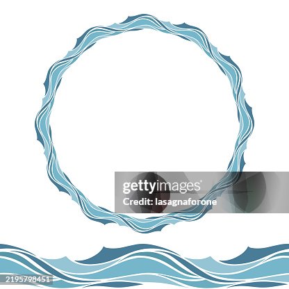 Water Frame Pattern Border Frame Water Frame Pattern Border Frame