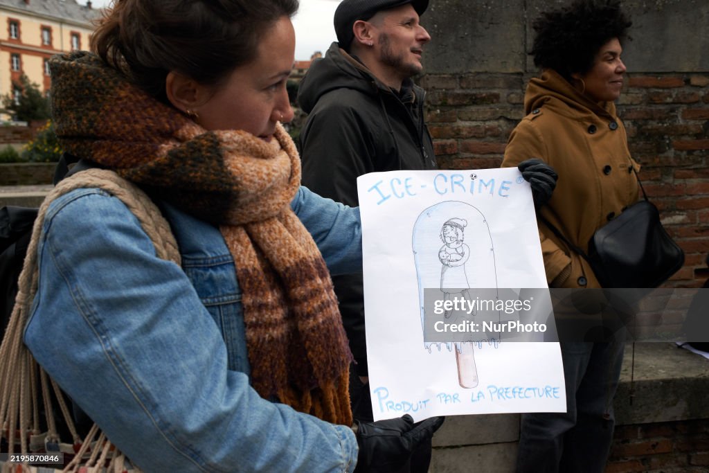 Gathering Against The Prefet'decision To Let Homeless People Outside Until Temperatures Reach Minus 10 C