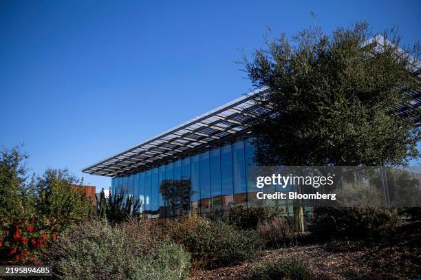 The Microsoft campus in Mountain View, California, US, on Tuesday, Jan 28, 2025. Microsoft Corp. Is scheduled to release earnings figures on January...