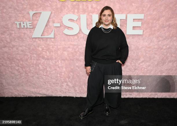 Anna Bezahler at "The Z-Suite" Premiere at The Metrograph on January 28, 2025 in New York, New York.