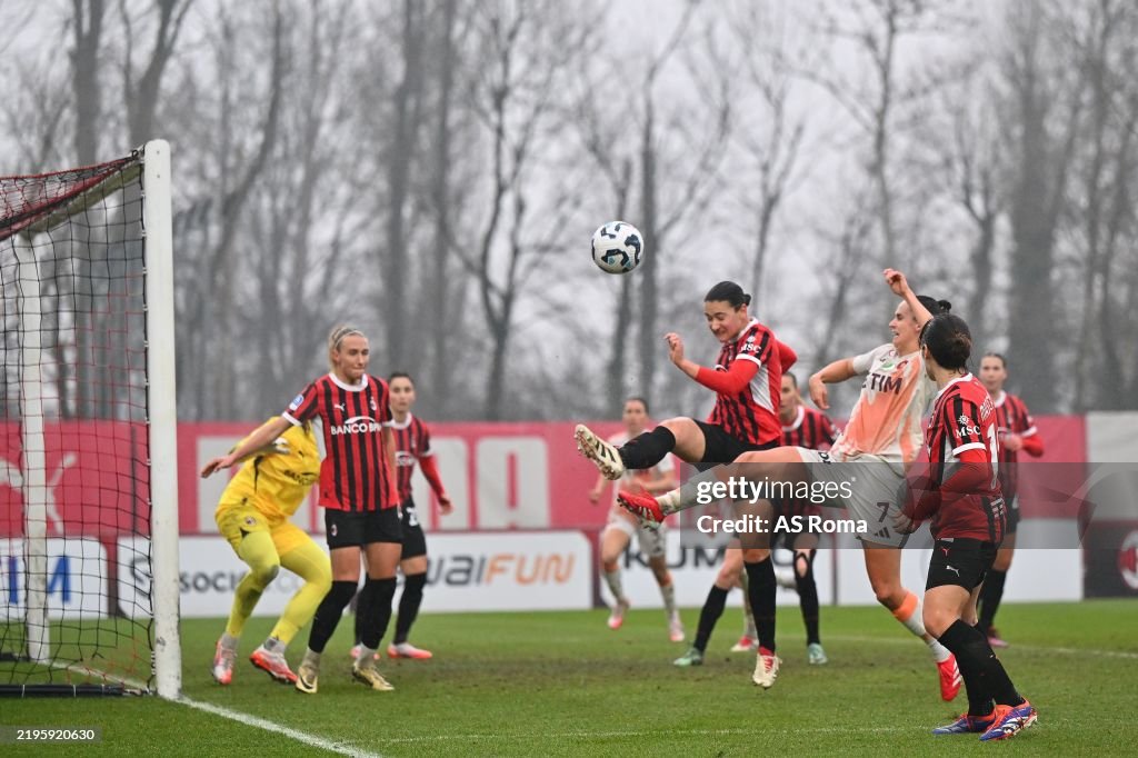 AC Milan v AS Roma - Women Serie A