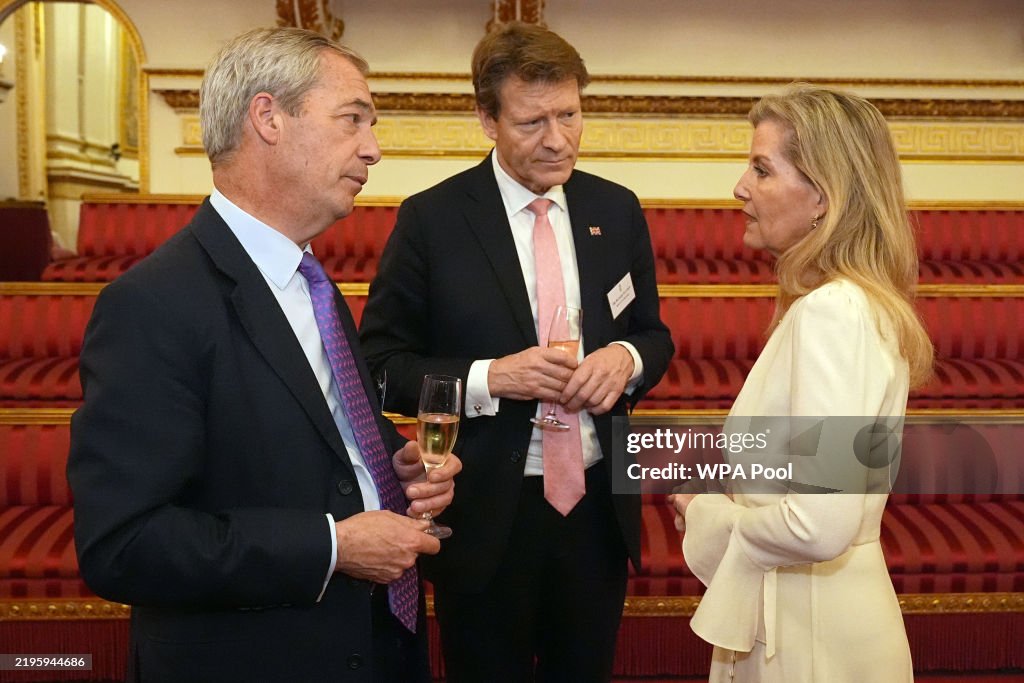 The King And Queen Host A Reception For New Members Of Parliament And Members Of The House Of Lords At Buckingham Palace