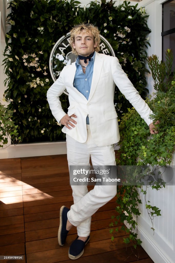 Ruoss Ralf Ross Lynch seen wearing Ralph Lauren while attending the Men's Finals ...