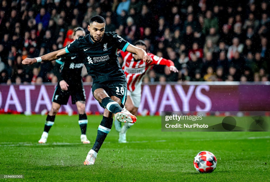 PSV Eindhoven v Liverpool FC - UEFA Champions League 2024/25 League Phase MD8