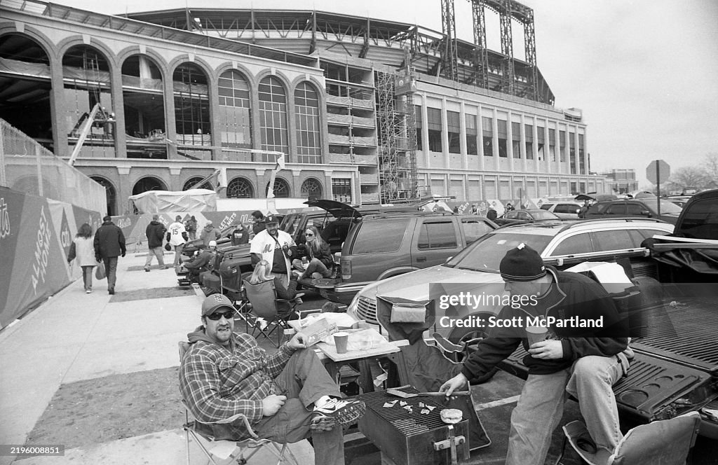 Tailgating At Shea Stadium