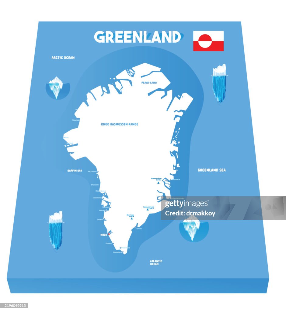Greenland Map