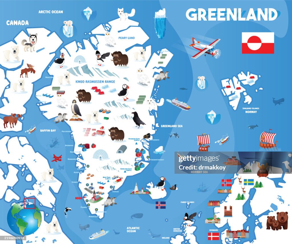 Greenland Map