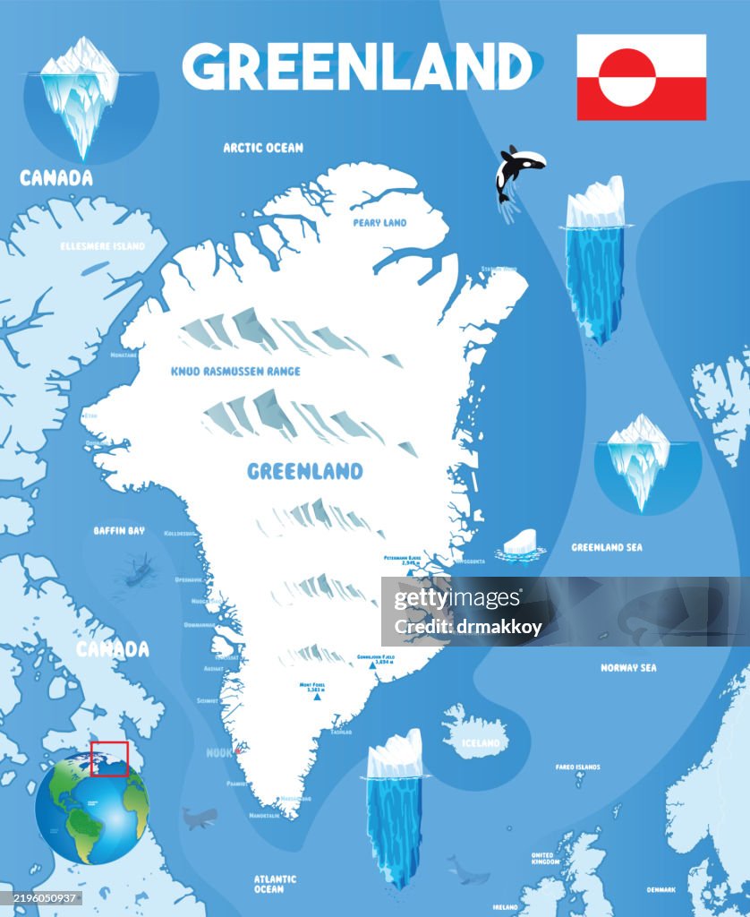 Greenland Map