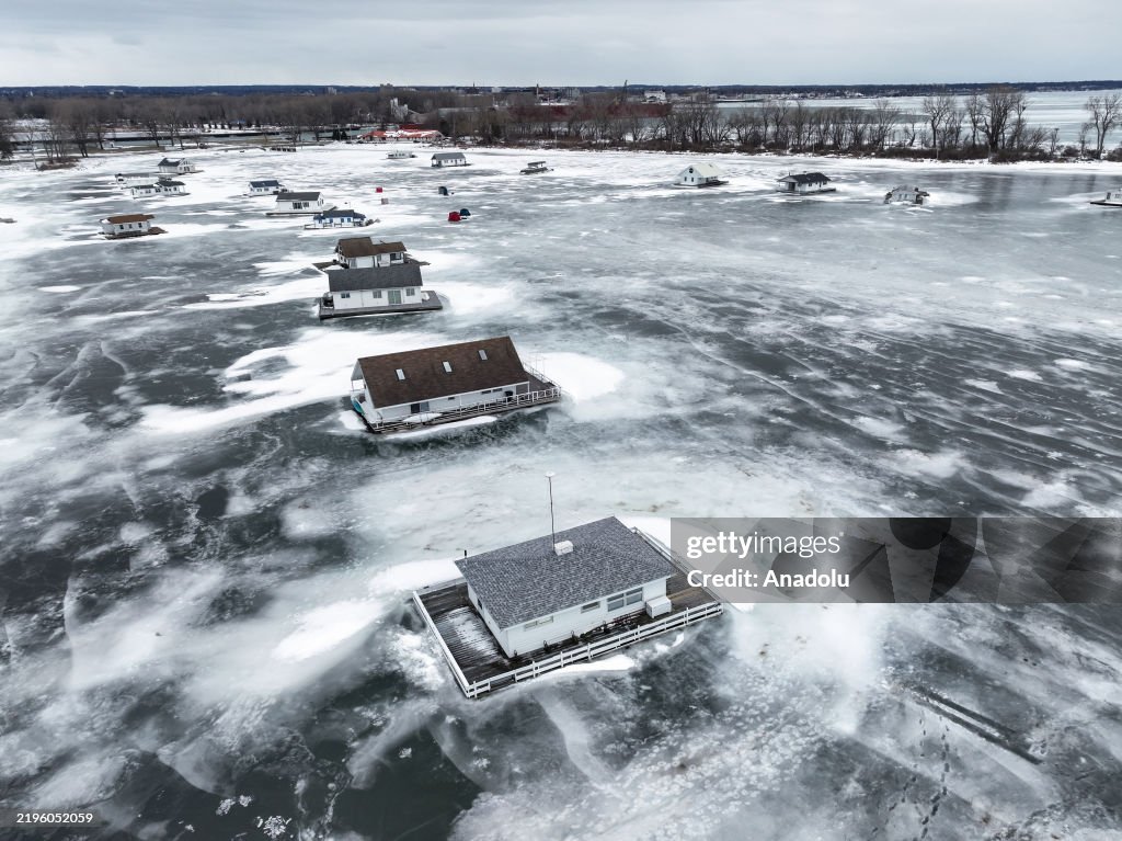 Ice coverage on Lake Erie is above historical average