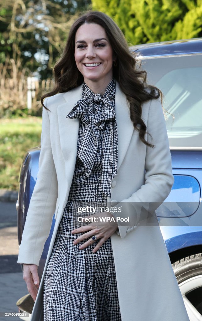 The Princess Of Wales Visits South Wales