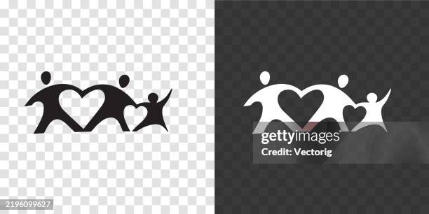 holding hands - forgiveness stock illustrations