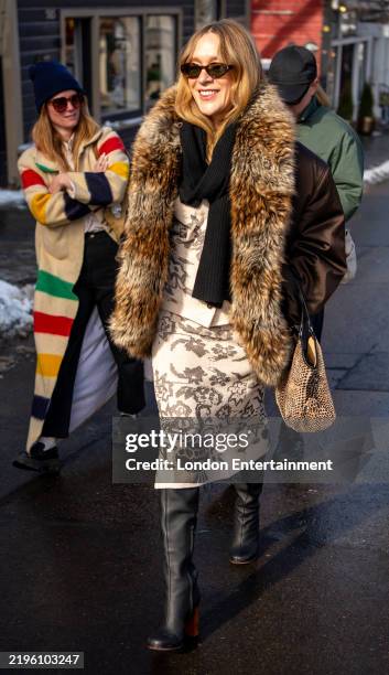 Chloe Sevigny is seen on January 26, 2025 in Park City, Utah.