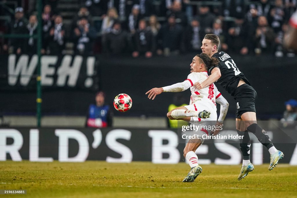 SK Sturm Graz v RB Leipzig - UEFA Champions League 2024/25 League Phase MD8