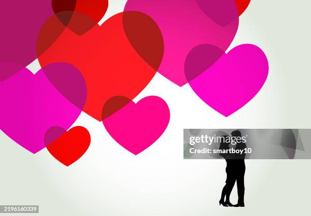 valentines day greeting - timeless love stock illustrations