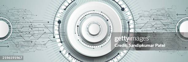 modern science or technology abstract background using cogwheel - science technology engineering math stock illustrations